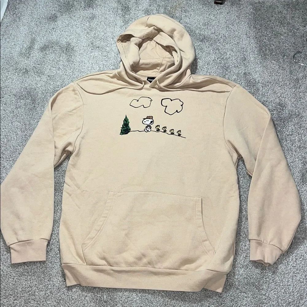 Snoopy Hiking Boy Scouts Charlie Brown Peanuts Camping Hoodie Hooded Sweatshirt